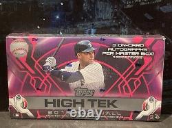 2019 Topps High Tek Hobby Box Sealed 3 Autos! Fernando Tatis Jr Auto Guerrero