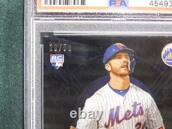 2019 Topps High Tek RC Pete Alonso Autographs BLACK #PA MINT 9