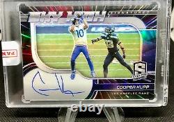 2021 Panini Spectra-Cooper Kupp-On Card Auto Sky High Signatures SSP#24/35! LA