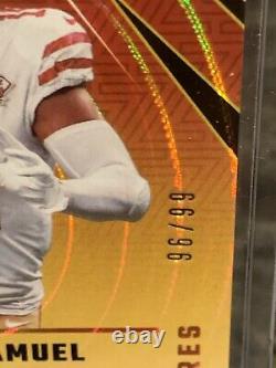 2021 Panini Zenith Football Gold High Point Autograph Deebo Samuel /99