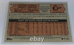 2021 Topps Heritage Estevan Florial Rookie Real One Autograph RED INK AUTO /72