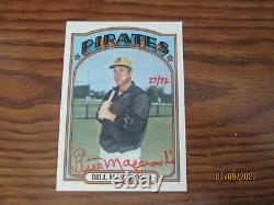 2021 Topps Heritage High Number AUTO Bill Mazeroski RED INK! #ROA-BMA Pirates