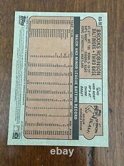 2021 Topps Heritage High Number Brooks Robinson RED INK REAL ONE AUTOGRAPH Auto