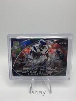 2022 Panini Spectra Adrian Peterson Sky High Signatures On-Card Auto Serial #3/3