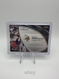 2022 Panini Spectra Adrian Peterson Sky High Signatures On-Card Auto Serial #3/3
