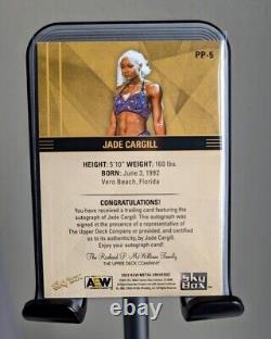 2022 Skybox Metal AEW Premium Star Sapphires Autograph Jade Cargill PP-5 WWE