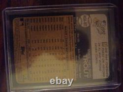 2022 Topps Heritage High Number Real One AUTO Mike Trout On Card Autograph