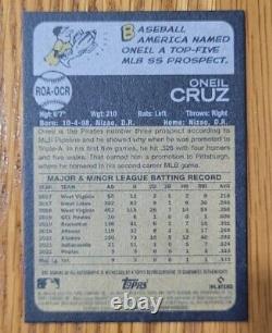 2022 Topps Heritage High Number Real One Oneil Cruz #ROA-OCR Rookie Auto RC