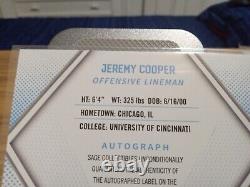 2023 Jeremy Cooper Autograph Card 59/100
