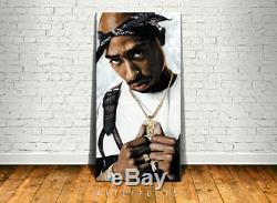 2Pac Tupac Shakur Canvas High Quality Giclee Print Wall Decor Art Poster Artwork