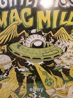 2nd Denver Cannabis High Times Poster Slightly Stoopid Mac Miller Signed #45/50