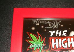 2nd Denver Cannabis High Times Poster Slightly Stoopid Mac Miller Signed #7/100