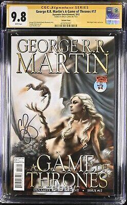 A Game Of Thrones #17 CGC 9.8 Signed By EMILIA CLARKE? Mile High Parrillo RARE