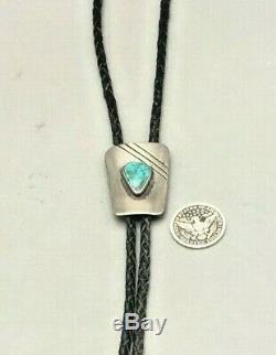 A Highly Collectible Bolo Tie by Morris Robinson (1901-1984), Hopi