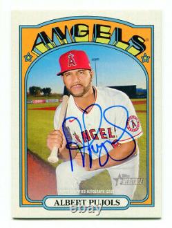 ALBERT PUJOLS 2021 Topps Heritage High Number Real One 1972 Auto Autograph AU SP