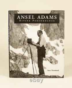 ANSEL ADAMS Autographed Photo High Sierra Signature Signed Rondal Partridge