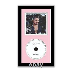 Adam Lambert Autographed Signed Framed CD High Drama ACOA