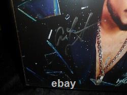 Adam Lambert Signed Autographed Record Album Insert High Drama /Comes with Frame