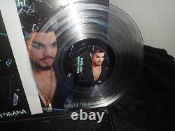 Adam Lambert Signed Autographed Record Album Insert High Drama /Comes with Frame