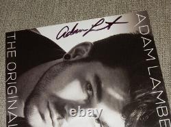 Adam Lambert The Original High Aussie Signed Autographed Double-Sided Card & CD