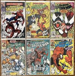 Amazing Spider-Man Carnage 344 345 360 361 362 363 High Grade 9.6+ NM+ signed