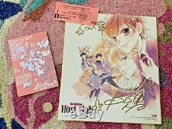 Anime Expo 2019 Bisco Hatori Ouran High School Host Club Signed Large Shikishi