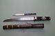 Antique Japanese High Grade Tanto Silver Fittings Blade Signed, With Kozuka