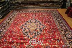 Antique Persian Rug Circa 1920's Authentic One Of A Kind Signed 10' X 14' Rug