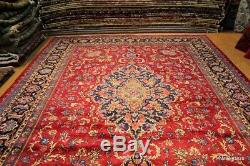 Antique Persian Rug Circa 1920's Authentic One Of A Kind Signed 10' X 14' Rug