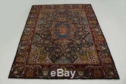 Astonishing Pictorial Signed Kashmar Oriental Wool Rug Area Carpet 10X13