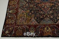 Astonishing Pictorial Signed Kashmar Oriental Wool Rug Area Carpet 10X13