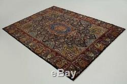 Astonishing Pictorial Signed Kashmar Oriental Wool Rug Area Carpet 10X13