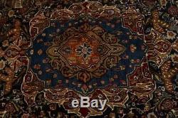 Astonishing Pictorial Signed Kashmar Oriental Wool Rug Area Carpet 10X13