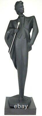 Austin Productions Art Deco Vogue High Fashion Gentleman 32 Sculpture A Danel