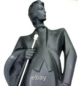 Austin Productions Art Deco Vogue High Fashion Gentleman 32 Sculpture A Danel