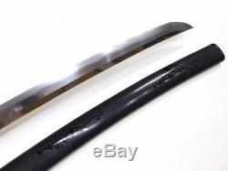 Authentic EDO Japanese antique wakizashi sword signed. In a high-grade koshirae