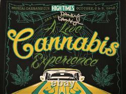 Autographed High Times Cannabis Cup 2016 San Bernardino Poster Number 46 of 150