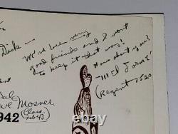 Autographed Mel Tormé 1942 signed yearbook Hyde Park High School Chicago Aitchpe