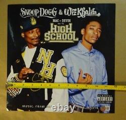 Autographed SNOOP DOGG Signed High School Movie 12x12 Photo Flat BAS COA