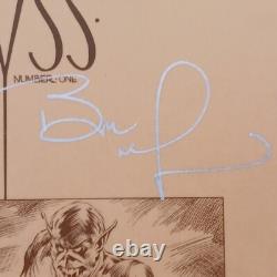 BERNI WRIGHTSON SIGNED Autographed ABYSS November 1970 NUMBER ONE #1 HIGH GRADE