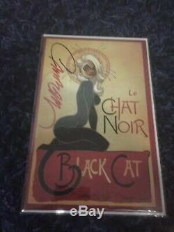 BLACK CAT #1 J Scott Campbell Cover D Chat Noir SOLD OUT SIGNED withCOA HIGH GRADE