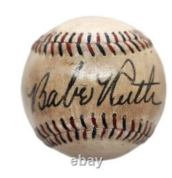 Babe Ruth Autographed Baseball Beautiful High Quality Replica A Must Have