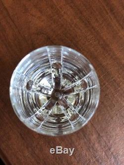 Baccarat Crystal Art Glass High Ball Glass in Neptune, Signed. 6 Available
