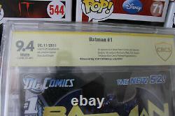 Batman New 52 #1 CBCS 9.4 SIGNED by Scott Snyder (DC) HIGH RES SCANS