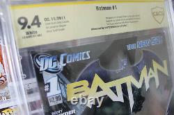 Batman New 52 #1 CBCS 9.4 SIGNED by Scott Snyder (DC) HIGH RES SCANS