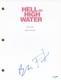 Ben Foster Hell or High Water Signed Autograph Movie Script Screenplay ACOA