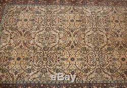 Big Sale 1930s Original Highly Collectible TURKISH HEREKE RUG Signed 7Ftx10Ft