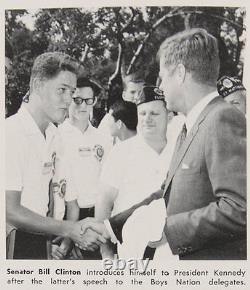 Bill Clinton Signed 1964 High School Yearbook Amazing Early Autographed Book