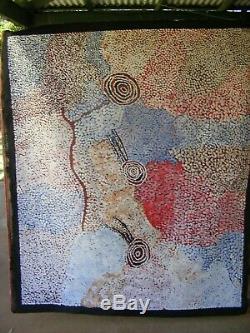 Billy Whiskey Tjapaltjarri 141cm x 123 cm Highly Collectible