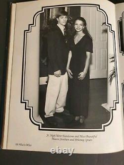 Britney Spears High School Yearbook 1996 Jamie Lynnn Spears Signed